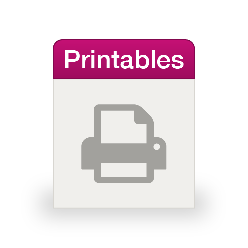 Printables and Templates Guideline